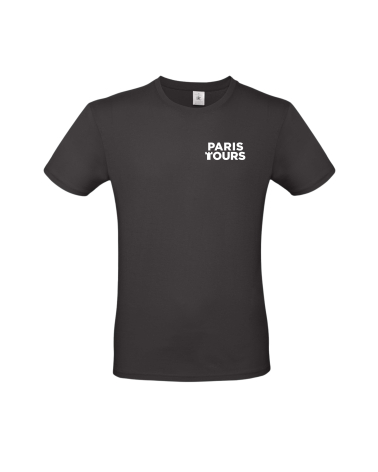 T-shirt Paris Tours Parcours 2024 Mixte Noir