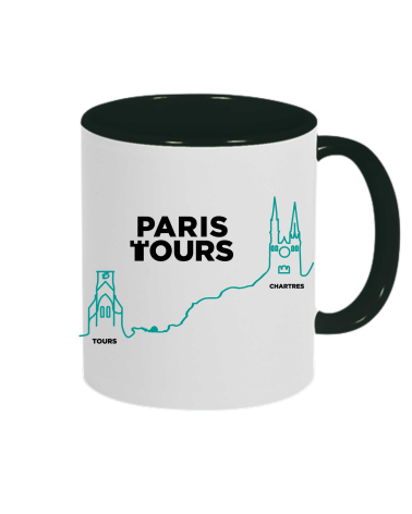Mug Paris Tours Parcours 2024 Blanc