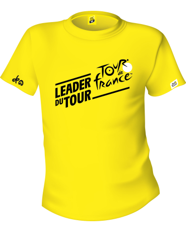 T-shirt Tour de France Leader du Tour Jaune